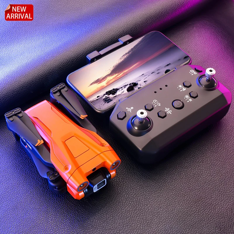 Квадрокоптер i3 Pro складной с двойной камерой ESC и оптическим потоком