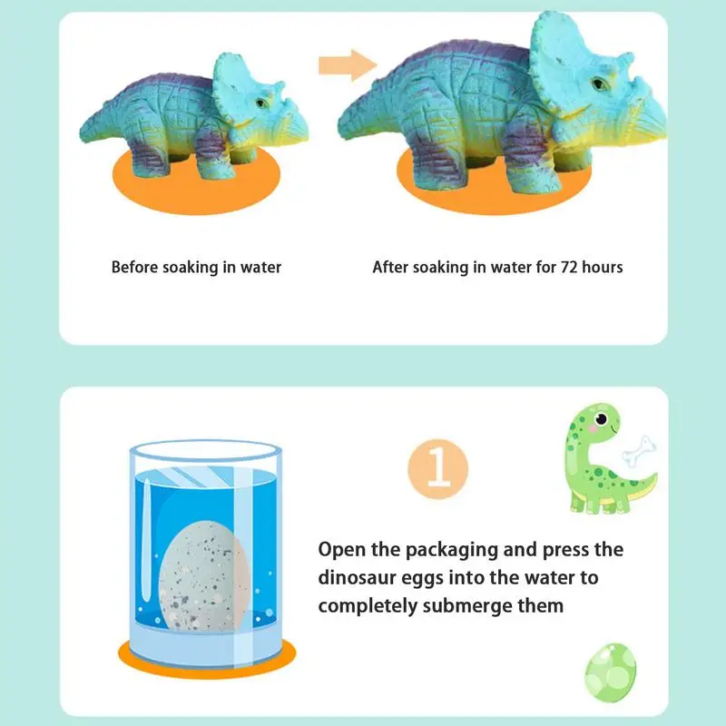 Яйца динозавра для вылупивания в воде растущие яйца животных динозавр новинка