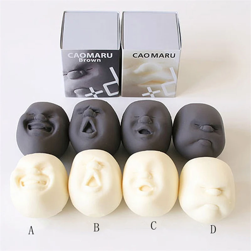 

Face Stress Emotion Ball Cute Funny Human Sensory Balls Face Vent Decompression Balls Squishy Fidget Blocks for Autism Anxiety