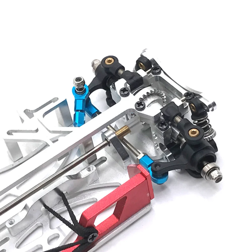 

Металлическая звеньевая рулевая тяга для Wltoys K969 K979 K989 284131 Φ 1/28 детали для обновленного радиоуправляемого автомобиля, 1