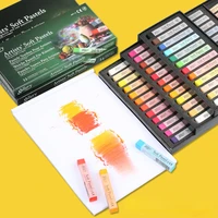 36 Color Ally Chalk Student Sketching Watercolor Sketch Coloring Art Grade Soft Powder Stick Art Supplies