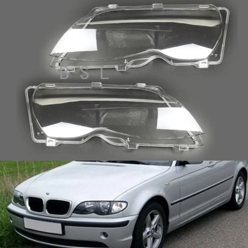 

Набор пластиковых крышек для автомобильных фар головного света BMW 3 серии E46 318i 320i 325i 02-04 4 Двери Седан