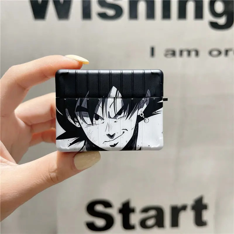 Чехол для наушников Dragon Ball Son Goku Vegeta чехол AirPods 1 2 Pro с зарядным боксом защитный