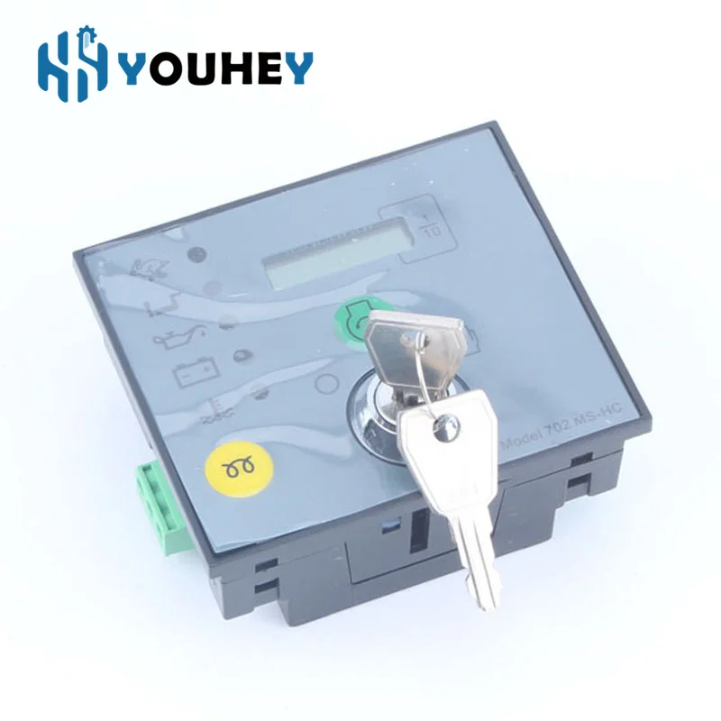 Фото Контроллер генератора с ручным запуском DSE702MS DSE702AS DSE701MS DSE701AS, модуль панели запуска с ключом DSE Deep Sea 702 701 AS MS №4