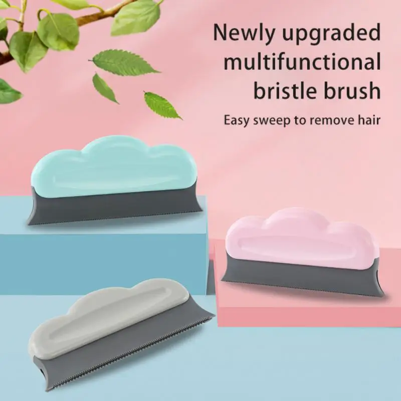 

Bristle Brush Portable Hair Removal Brush Sofa Scraping Brush Pet Hair Cleaner Tool Household Cleaning Supplies Home Accessories