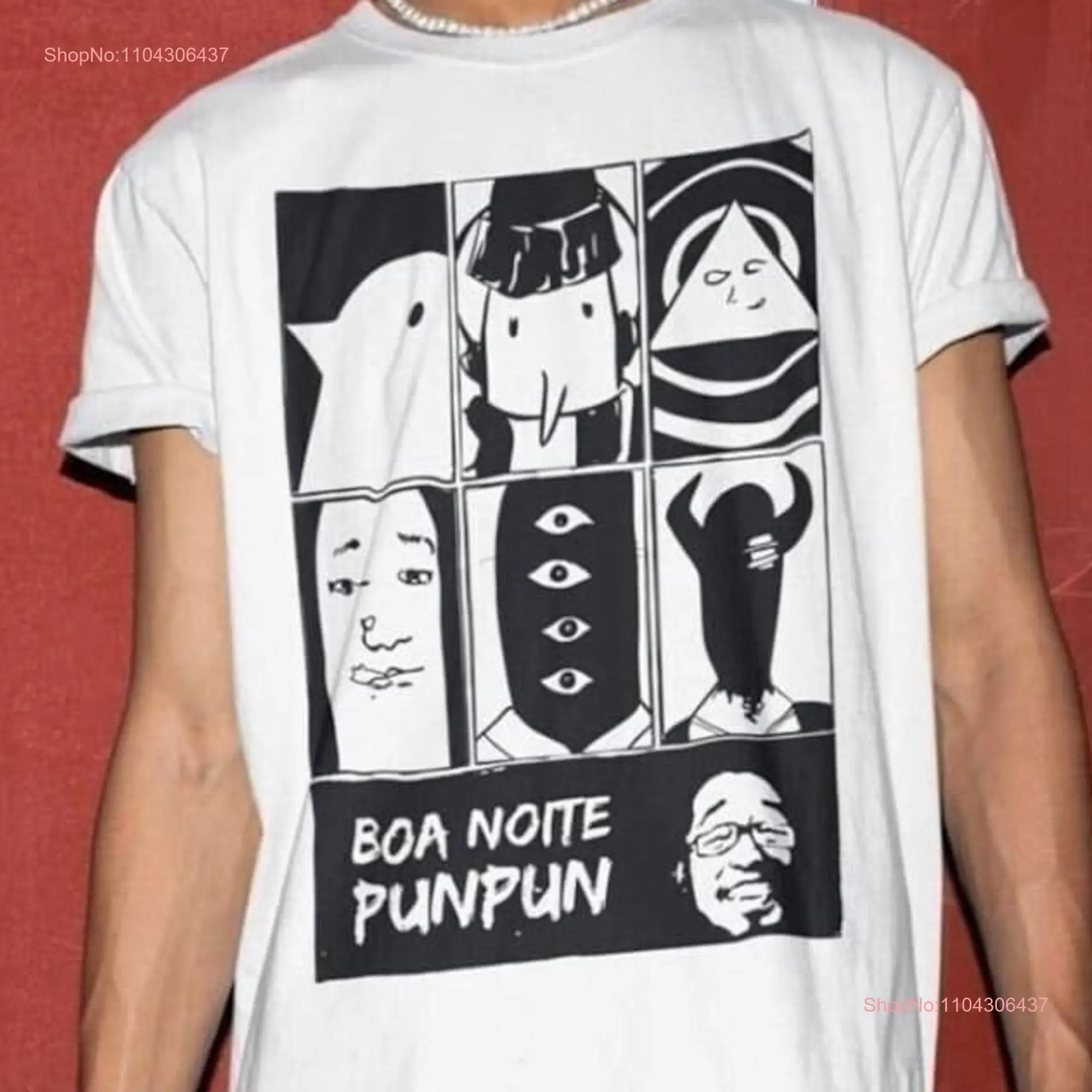 Oyasumi Goodnight Punpun Аниме Футболка Aiko Tanaka Манга с длинными или короткими рукавами