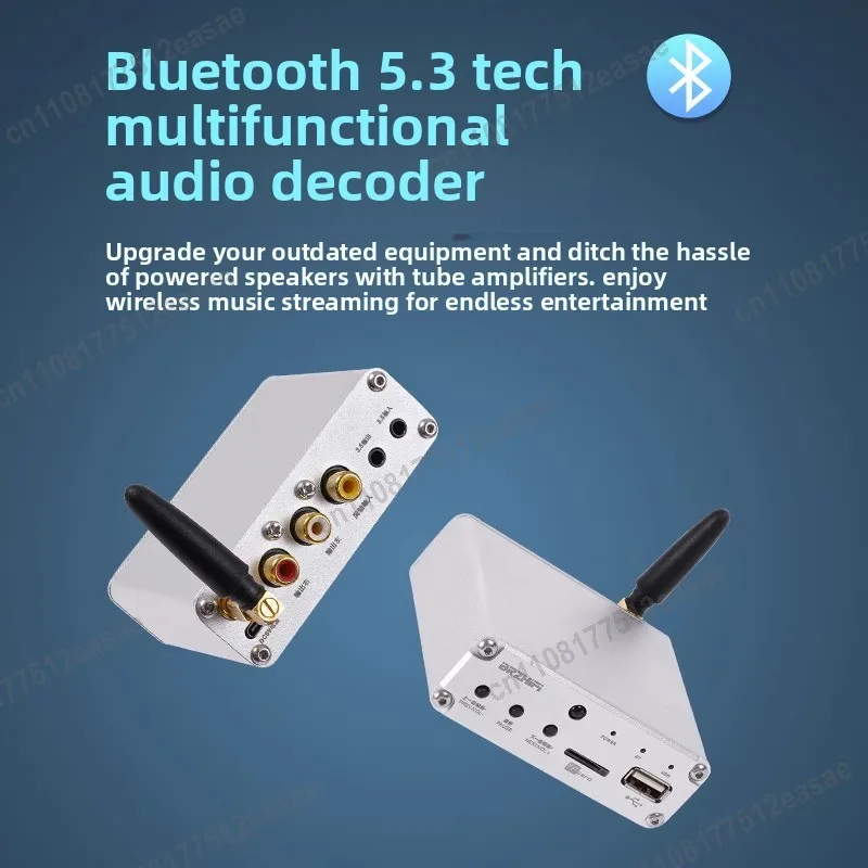Фото Аудиоприемник Weiliang DVP10A Bluetooth 5.3 HiFi, USB-декодер ES9018, усилитель для воспроизведения без потерь №2
