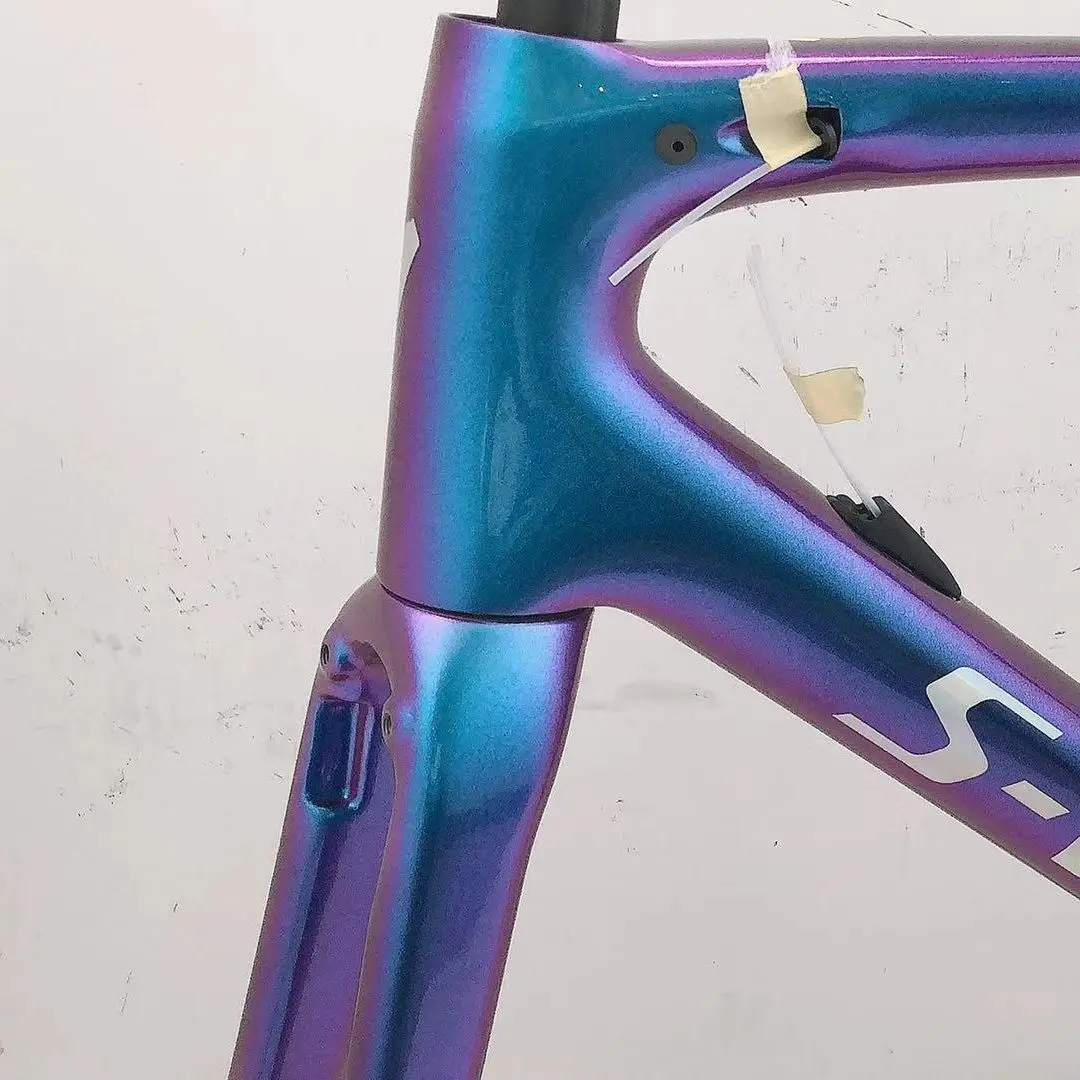 

SL6 Bike Frame Chameleon V Brake T1100 Carbon Fiber Frame Bicycle Frame Fit Di2 Made in Taiwan