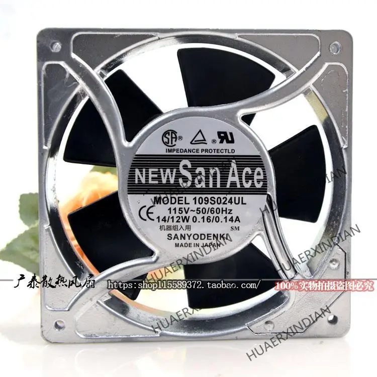 

New 109s024ul 109s005ul 109s075ul 109s074ul 12cm 115V Cooling Fan Assembly Kit