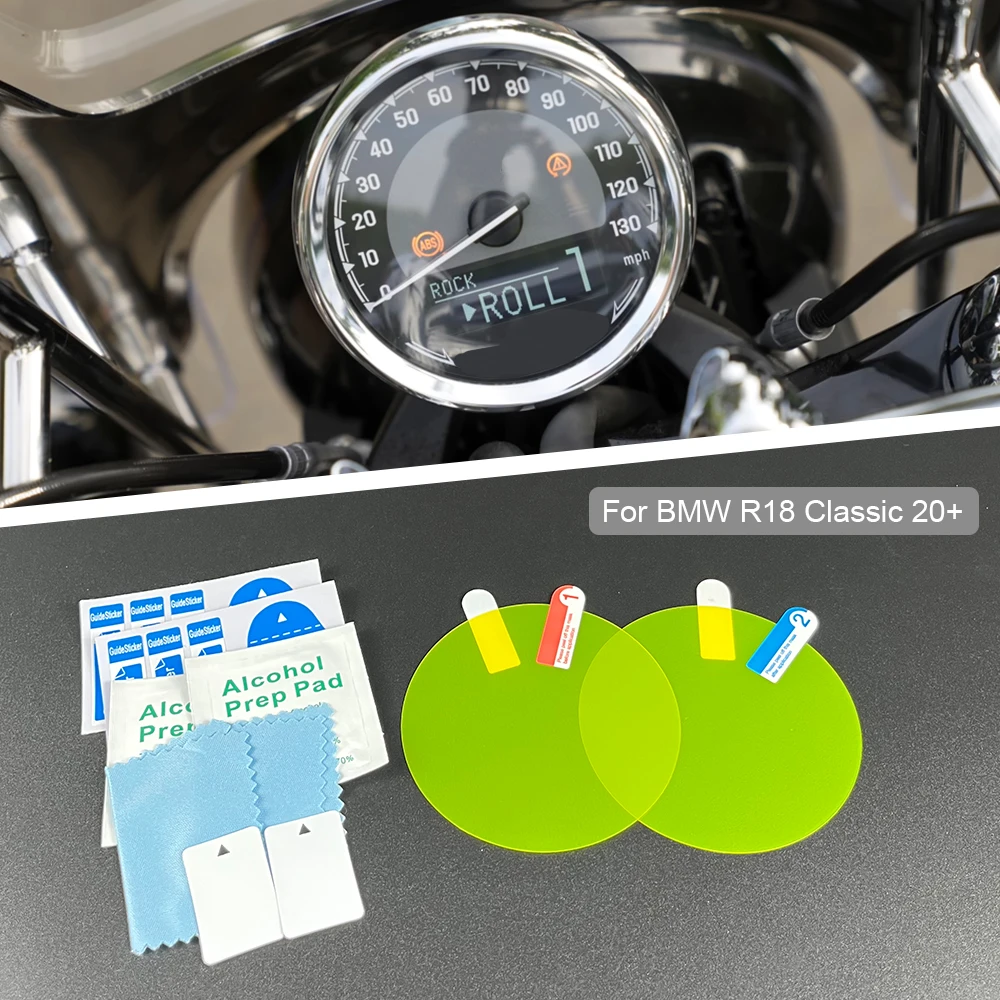 

Motorcycle Accessories For 2020 2021 2022 2023 BMW R18 Classic Cluster Anti Scratch Meter Dashboard Cover Screen Protector Film