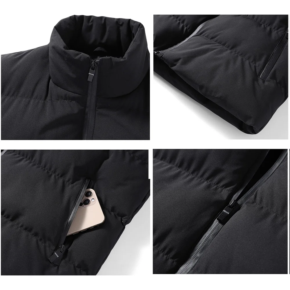 Men's Winter Vest Vest Sleeveless Cotton Jacket Casual Flexible Warm Winter Jacket