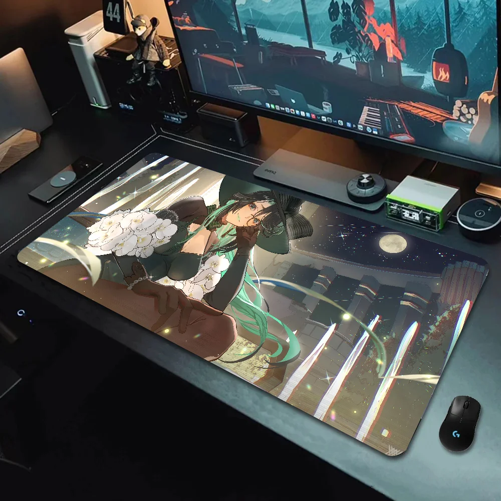Игровой аниме Genshin Impact Xianyun облако фиксатор коврик для мыши большой игровой LockEdge