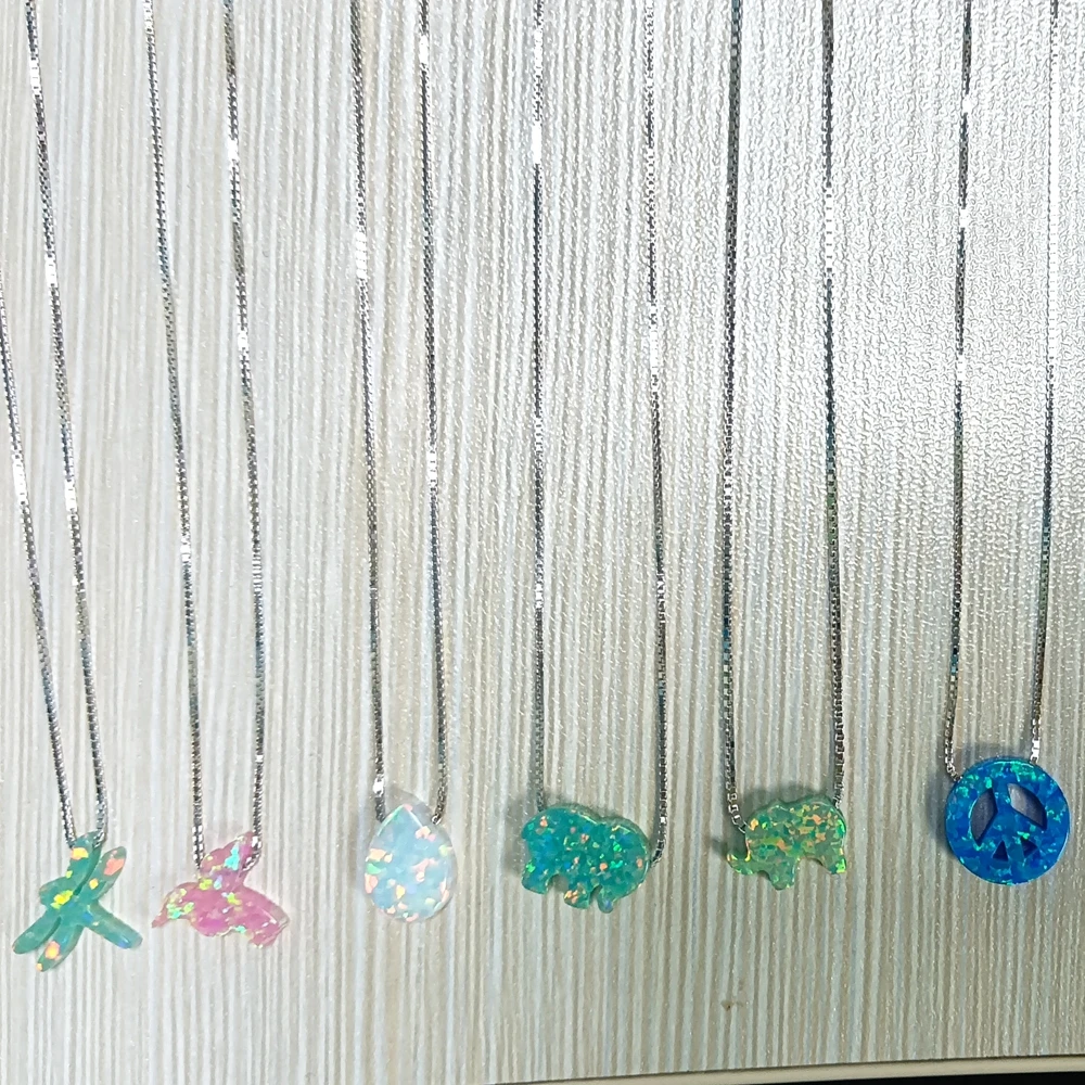 (1 шт./лот) слон стрекоза птица груша лента разных форм синтетический опал с