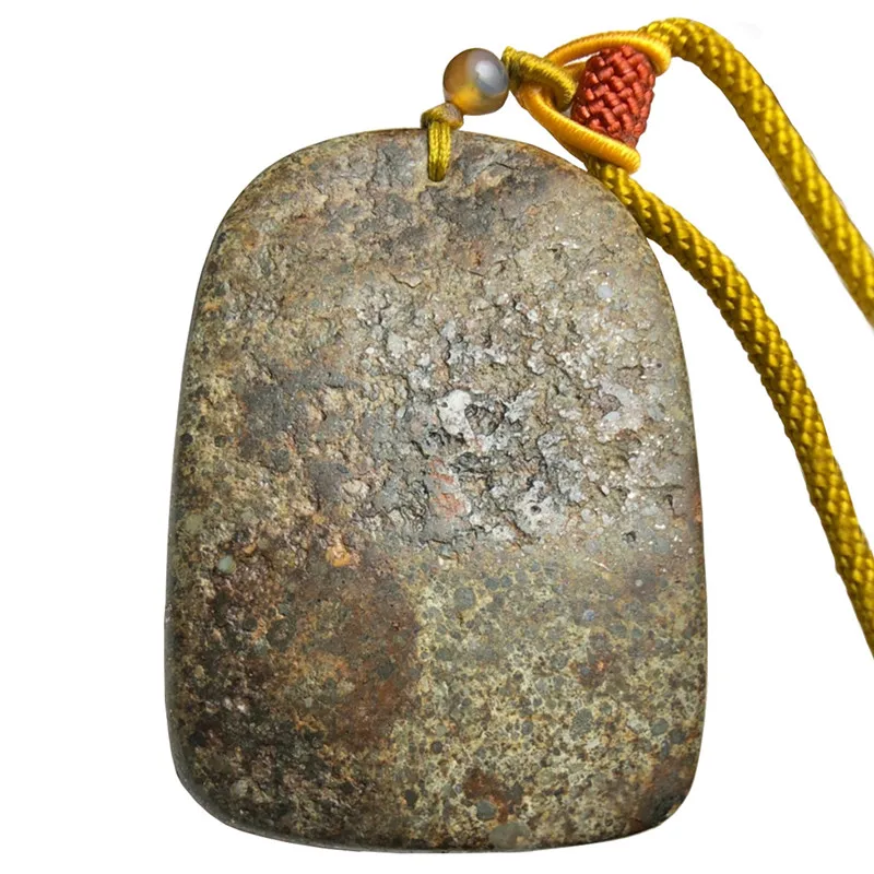 

Подвеска Марокканская Chondrite Meteorite L4, натуральная подвеска NWA13618 Stone Meteorite, 60 г