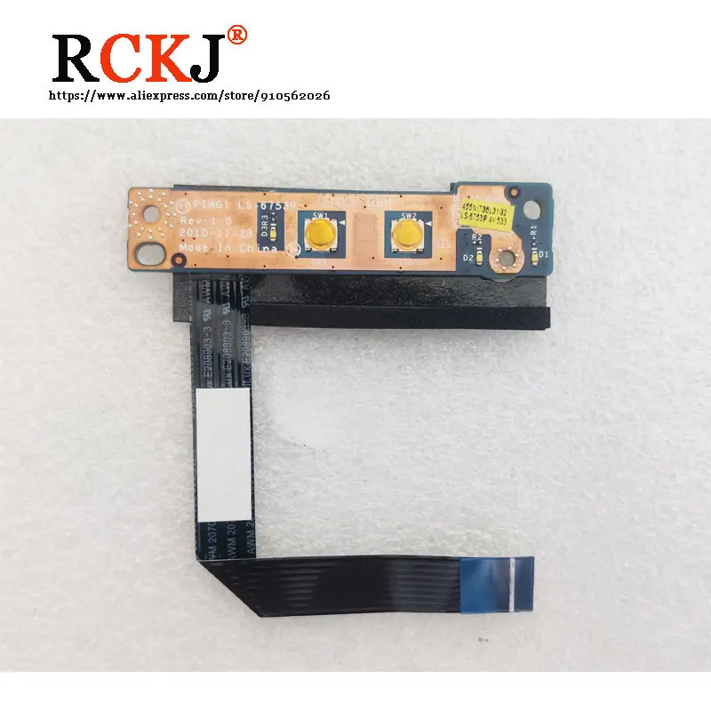 

New Original for Lenovo IdeaPad Flex 10 Usb power button board test good used BH5338B 1109-00845