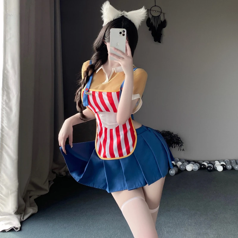 Японский магазин сексуальных костюмов для девушек ролевых игр Аниме Косплей