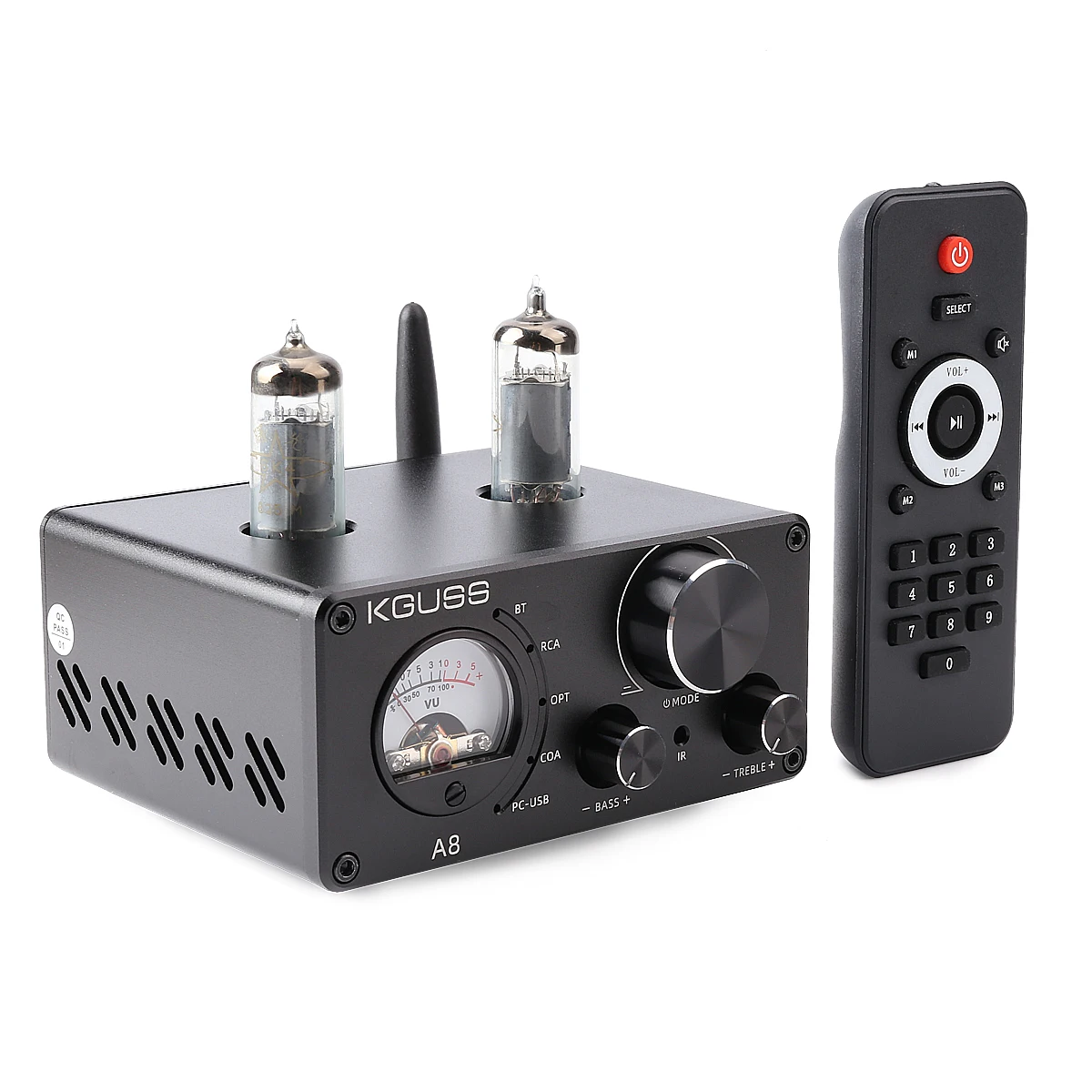 KGUSS A8 TPA3221 NE5532 * 3 Комбинированный 2 1 канальный Bluetooyh 5 0 6K4 трубчатый усилитель