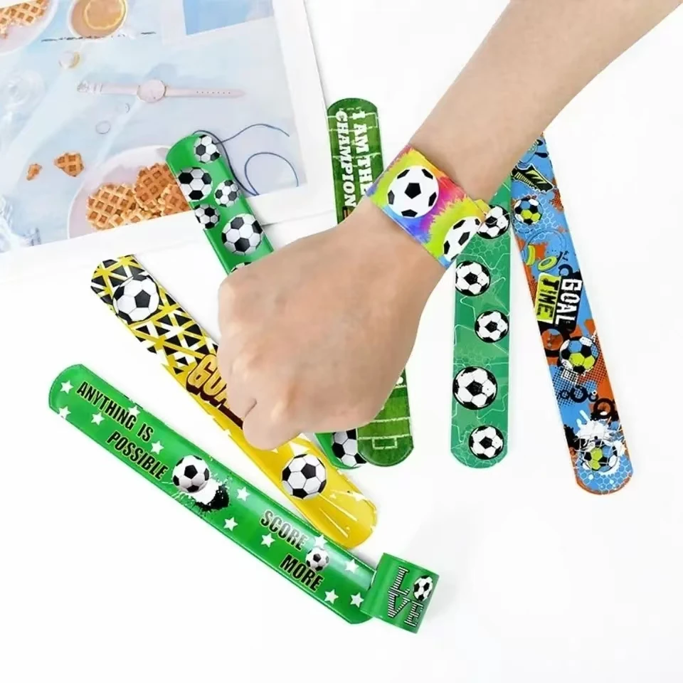 10 шт. браслеты в виде колец для футбола