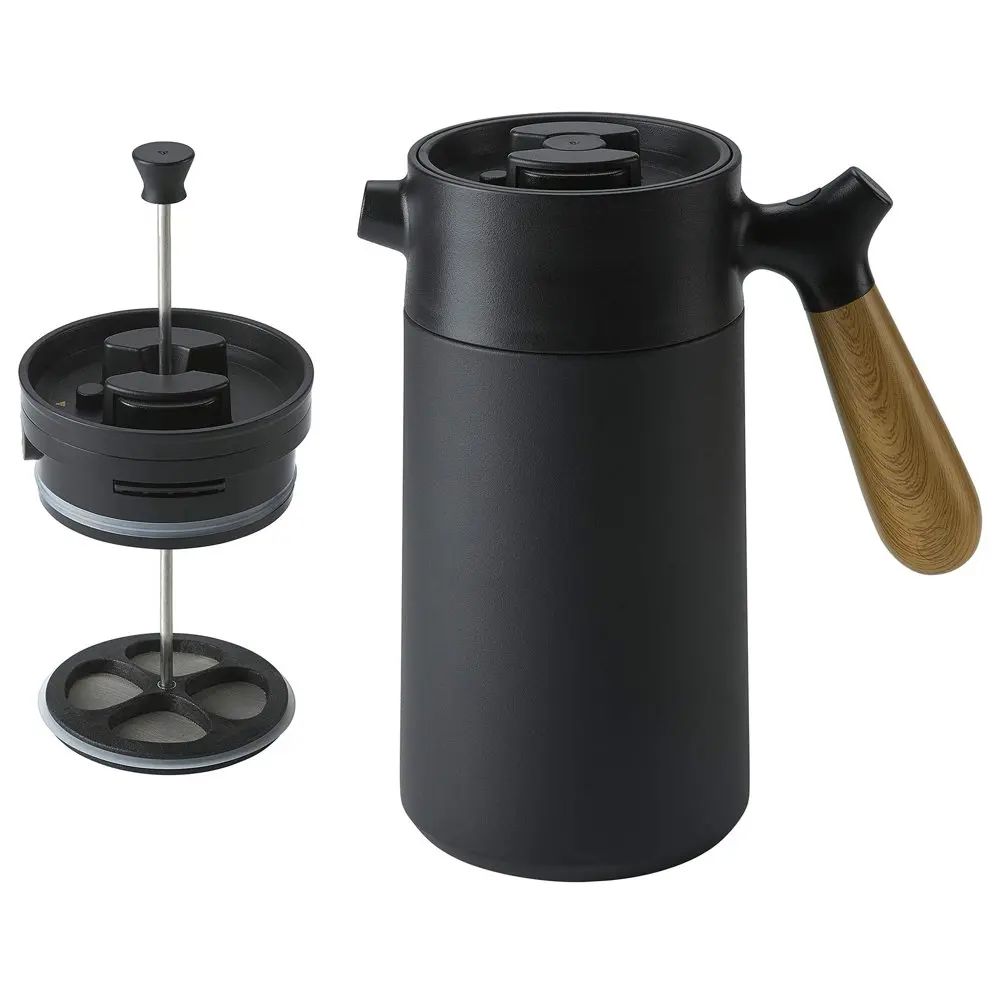 

126631 32 oz SS Vacuum Press Black