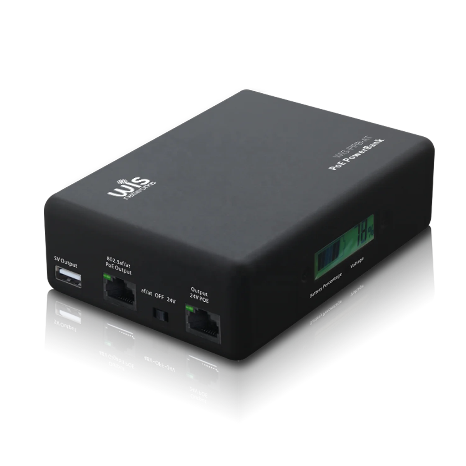 

POE power bank for business trip ISP project Raspberry 802.3af/at POE Power Bank 24V/48V ubnt/mikrotik/mimosa/cambium