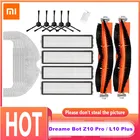 Фильтр Hepa Xiaomi Dreame Bot L10 Plus Z10 Pro, швабра с основной боковой щеткой, тканевая тряпка, запасные части для робота-пылесоса