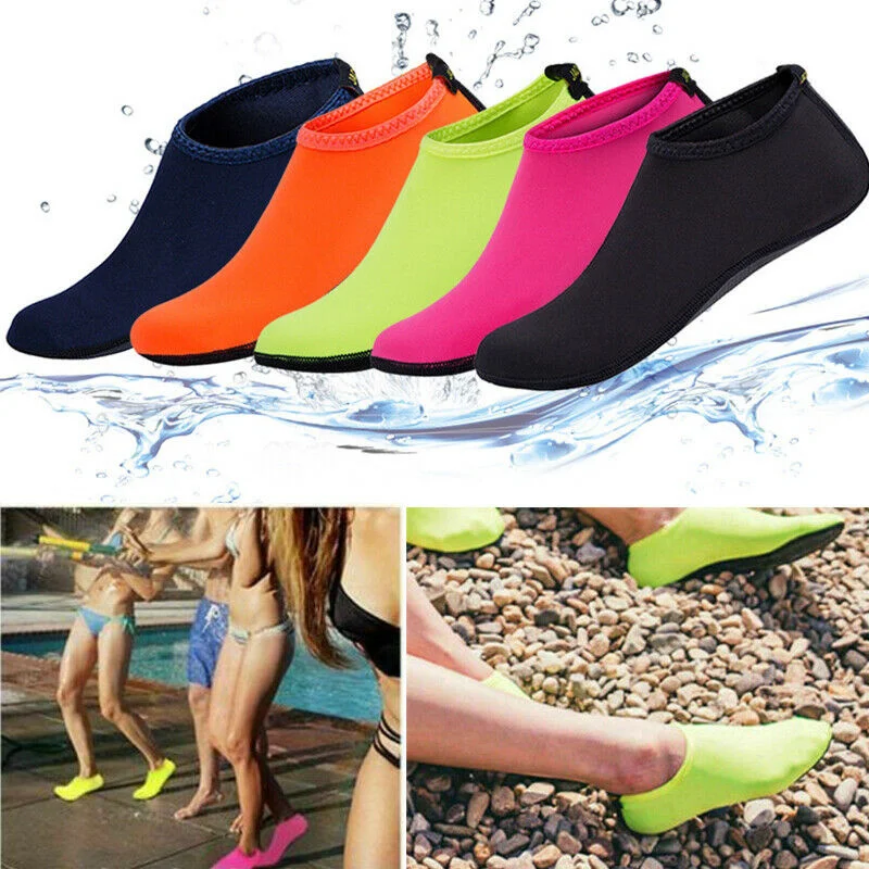 

Unisex Water Shoes Wetsuit Socks Swimming Diving Socks Pool Beach On Surf Breathable Socks Flat Sandal NonSlip Quick Dry Slipper