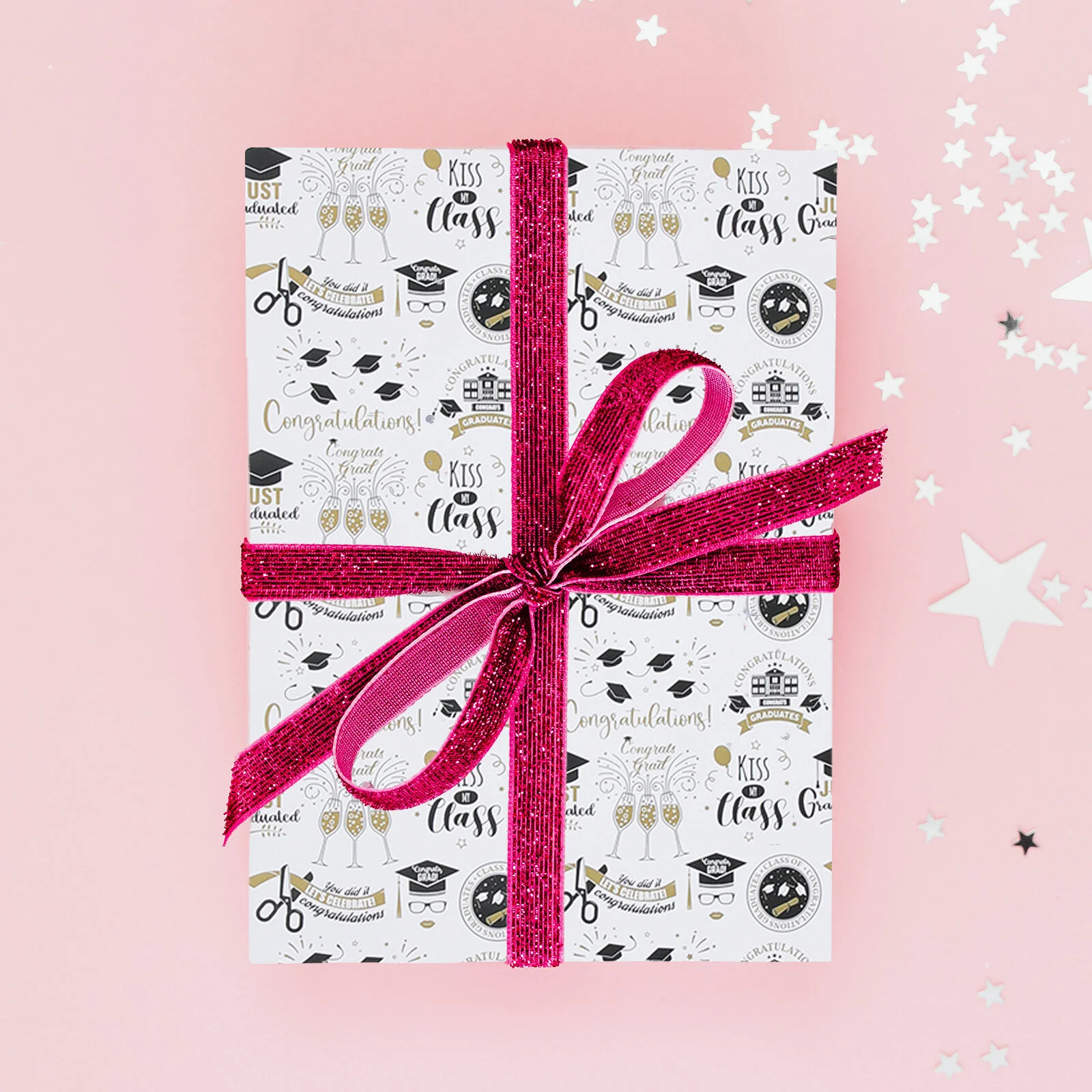 

4pcs Gift Box Wrapping Papers Gift Packaging Papers Decorative Present Case Papers