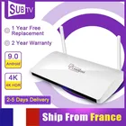 Leadcool SUB TV Android 9,0 Smart Ip tv Box 4K Android TV Set Top Box Amlogic S905W 2 Гб 16 Гб 2,4 ГГц Wifi IP TV BOX Доставка из Франции