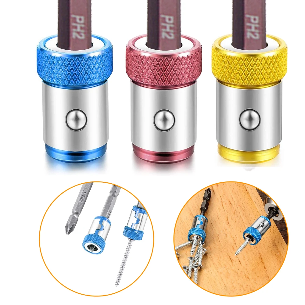 

Магнитный держатель для отвертки, сплав, электрическое магнитное кольцо, антикоррозийный сильный магнит для дрели Phillip, магнитный