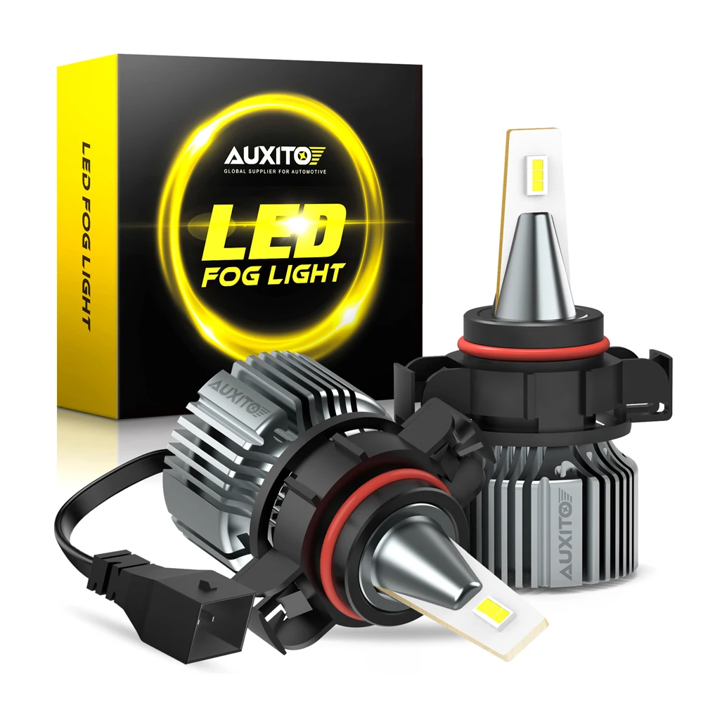

AUXITO 2x H27 светодиодный 881 880 светодиодный светильник H27W/1 H27W/2 светодиодный противотуманный фонарь для автомобиля 6500K белый 3000K Золотой Желтый авто ходовая Лампа 12В
