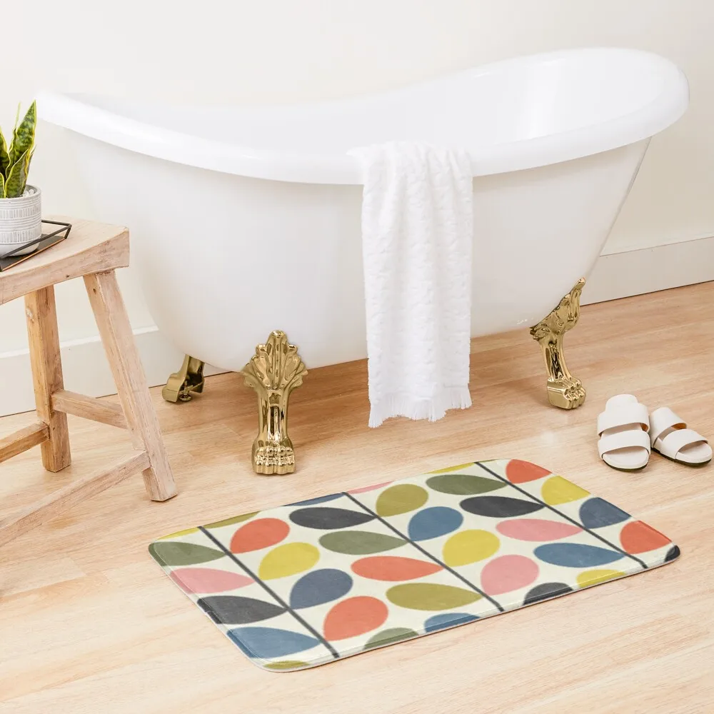 

Orla Kiely Colorful Multi Stem Kiely Pattern Carpet Bathroom Entrance Doormat Indoor Floor Absorbent Mat Anti-slip Kitchen Rug