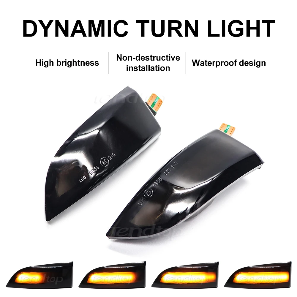 Мигающие указатели поворота фонари для бокового зеркала заднего вида индикатор