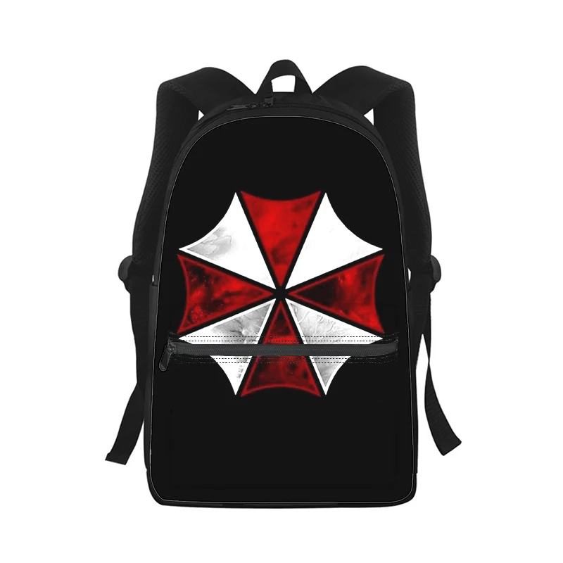Umbrella Corporation Men Women Backpack 3D Print Fashion Student School Bag Laptop Backpack Kids Travel Shoulder Bag