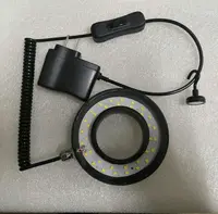 Milling Machine Spindle Light 50MM LED Waterproof Work Lamp Ring Light Vertical Light Source Without Shadow LED Magnetic Work Li