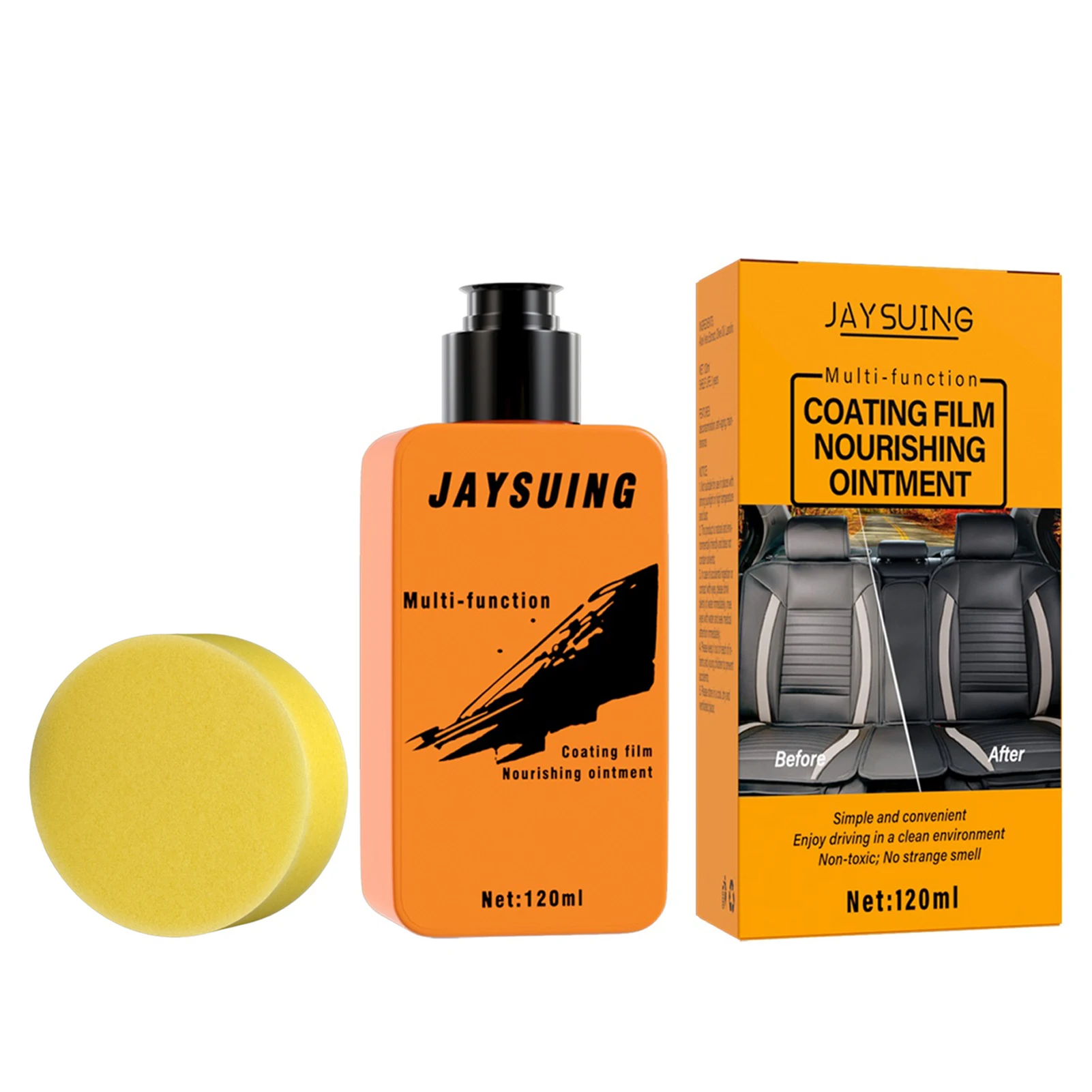 

Leather Seat Cleaner For Cars Car Wax Polish Leather Cleaner For Car Interior Restores Leather And Vinyl Surfaces Prevent