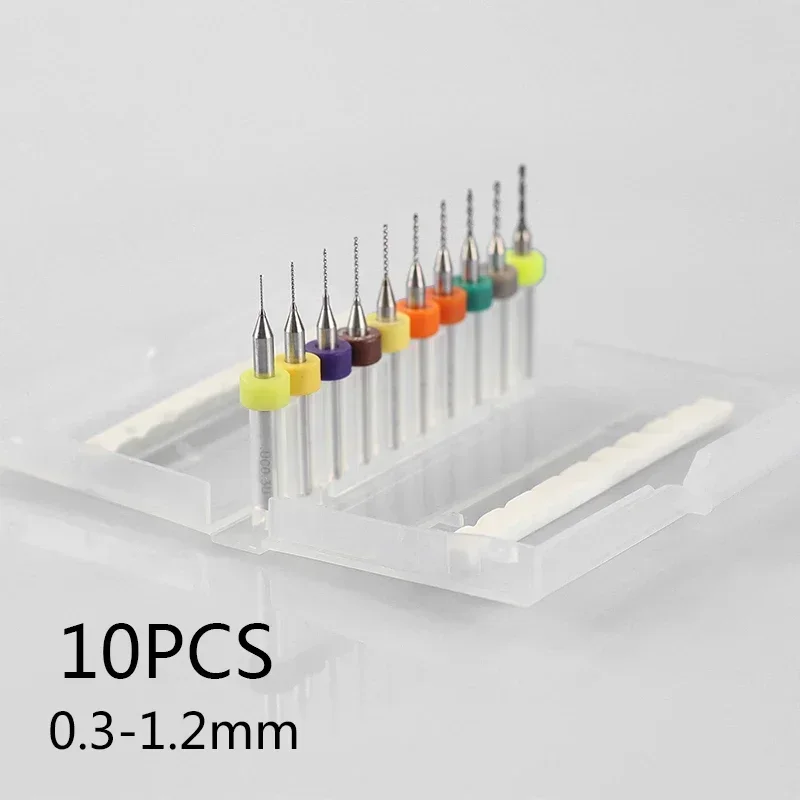 Сверло печатной платы PCB 10 шт. сверла из вольфрамовой стали идеально подходит для