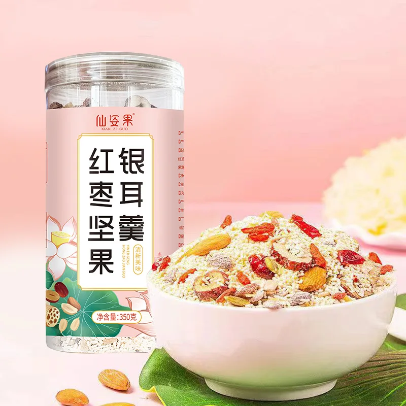 

China oufen Jujube nut lotus root powder soup 350g/can No pot