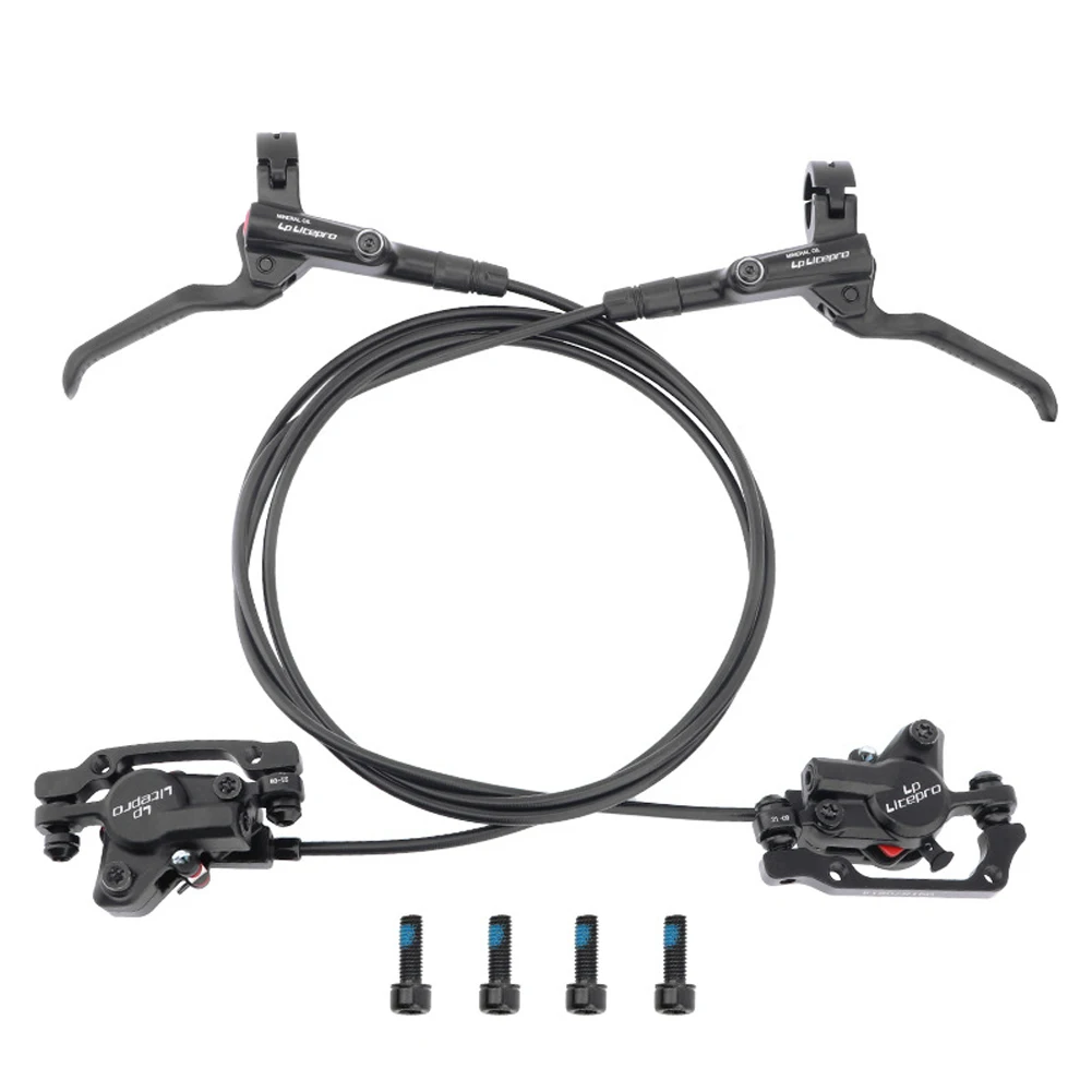 

Пара велосипедных тормозов, Гидравлический масляный тормоз, велосипедный масляный тормоз, передний и задний тормоз для горного велосипеда, комплект велосипедных запчастей 1000 мм, 1600 мм