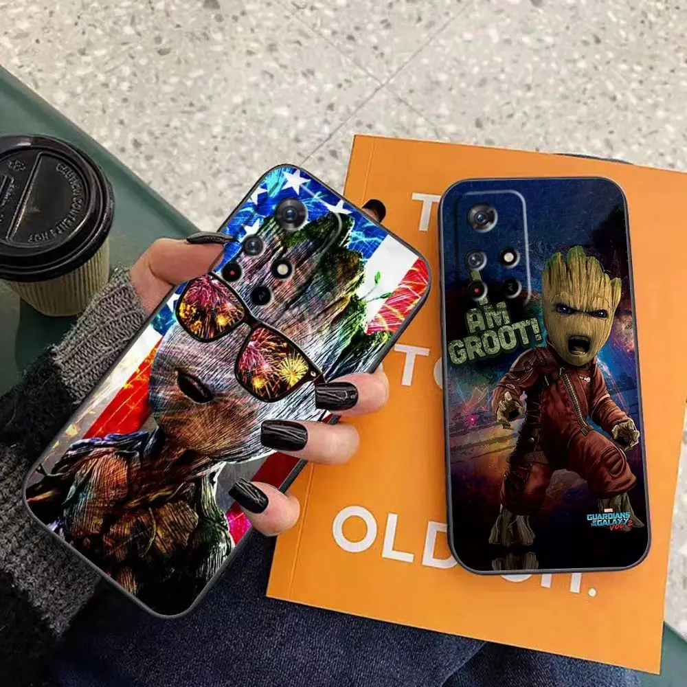 

Funda Coque K40 Case For Redmi NOTE 11 11 4G 10 9 9S 8T 8 7 K40 K30 K20 10 10C 9 9C 8 8A Pro 5G Case Para Marvel Groot Baby Yoda