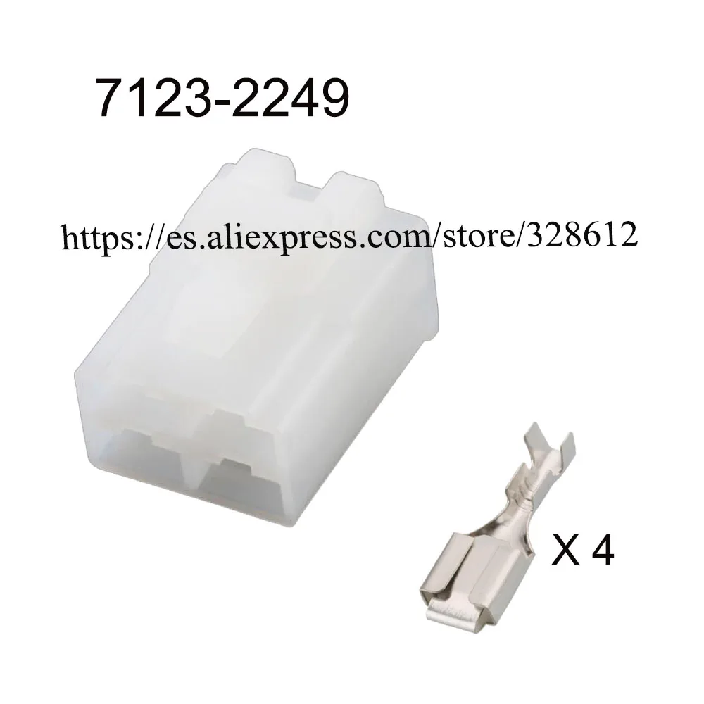 7123-2249 Φ автомобильный провод, Женский кабель, водонепроницаемая оболочка, 4-контактная розетка, включает терминал