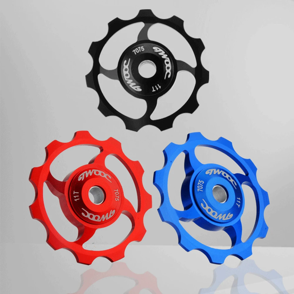 

11T MTB Road Bike Rear Derailleur Pulley Roller Ceramic Bearing Guide Jockey Wheel Road Bike Bicycle Rear Derailleur