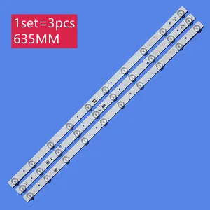 Комплект светодиодных лент лампы под телевизор (B) -светодиодная лента-подсветка (A) для Haier LE32B310N LE32B8000T, LE32B8500T, линейки LED315D10-07