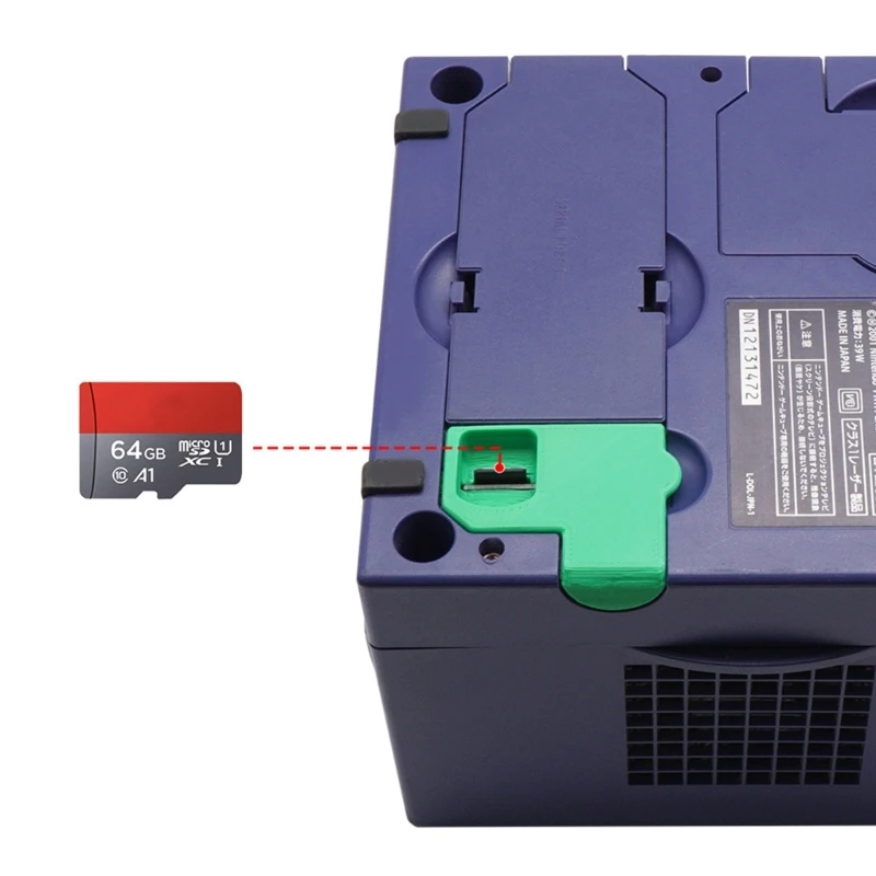 

Подходит для игровой консоли NGC Micro-SD Card TF Card Reader Адаптер SD2SP2