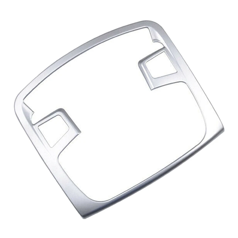 

Car Roof Front Reading Lamp Frame Cover Trim ABS Silver for Ford Ranger 2015-2020