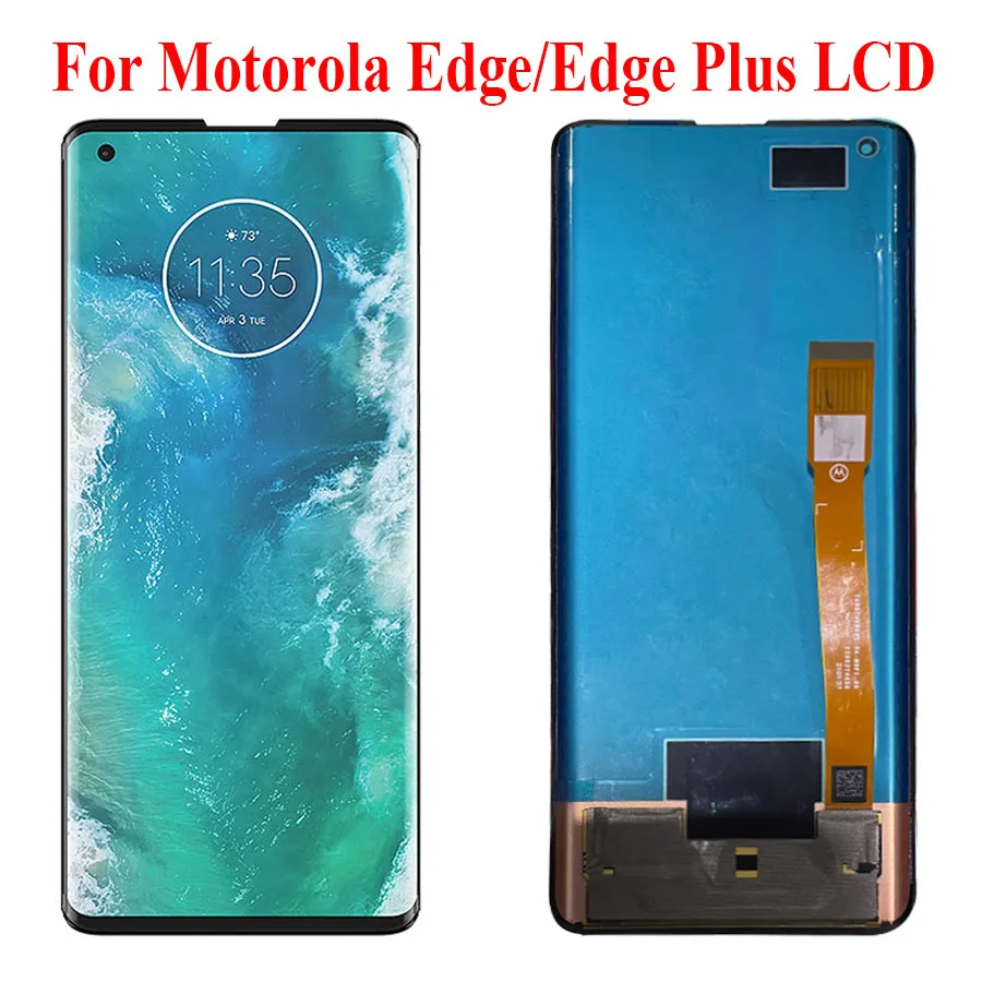 

Оригинальный Новый OLED-дисплей 6,7 дюйма для Motorola Edge, ЖК-экран с сенсорным экраном, дигитайзер в сборе для Motorola Edge + (2020), Фотогалерея