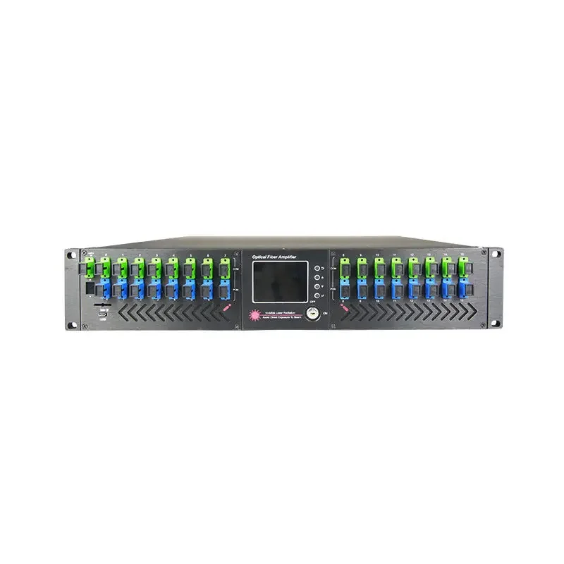 FTTH WDM EDFA 4 8 16 32 порта 1550 нм оптический усилитель CATV high power multi-port