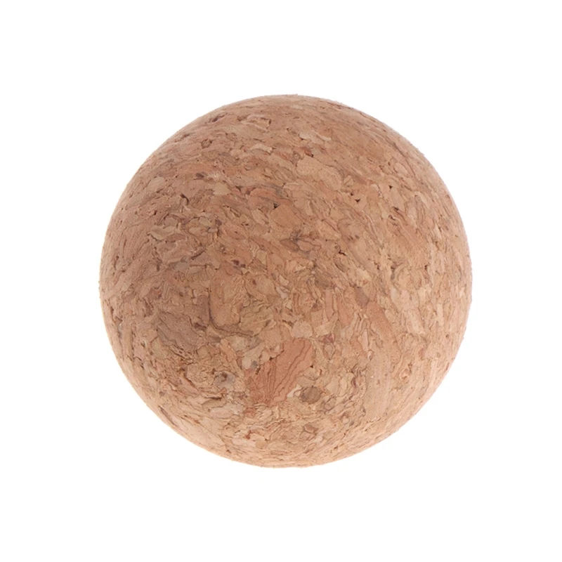1 шт. 36 мм пробковый футбольный мяч из цельного дерева, футбольный мяч, детский футбольный мяч для ног