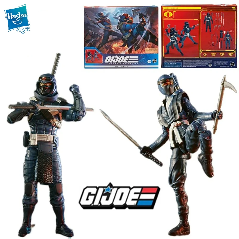 

Hasbro G.I.JOE Классическая серия голубые ниндзя 6 дюймов 16 см фигурка аниме модель детская игрушка Подарки Коллекционные игрушки