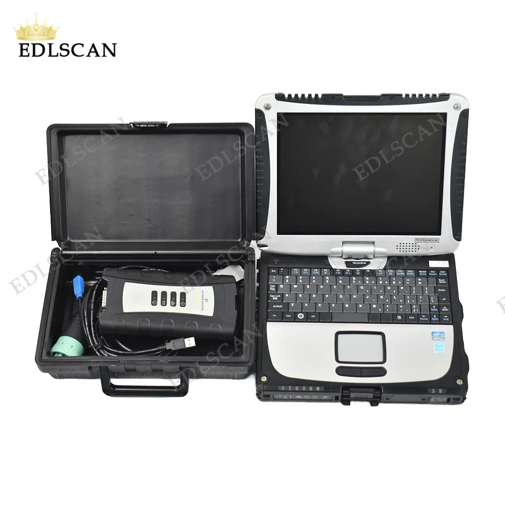 

5.3 version JD AG CF Electronic Data Link V3 Diagnostic kit JD Service Advisor EDL V3 + Toughbook CF19