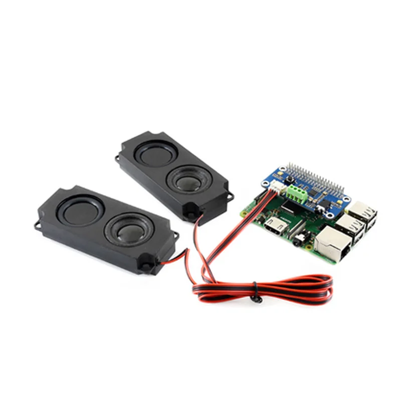 

WM8960 Hi-Fi Sound Card HAT for Raspberry Pi Zero/Zero W/Zero WH/2B/3B/3B+/4B Stereo CODEC, Play/Record